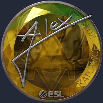 Sticker | ALEX (reflectante) | Katowice 2019