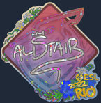 Sticker | aliStair (Glitter) | Rio 2022