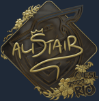 Sticker | aliStair (Gold) | Rio 2022