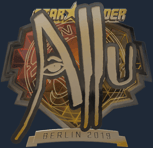 Sticker | allu (Gold) | Berlin 2019