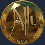 Sticker | allu (Gold) | Katowice 2019