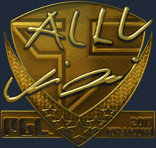 Sticker | allu (Gold) | Krakow 2017