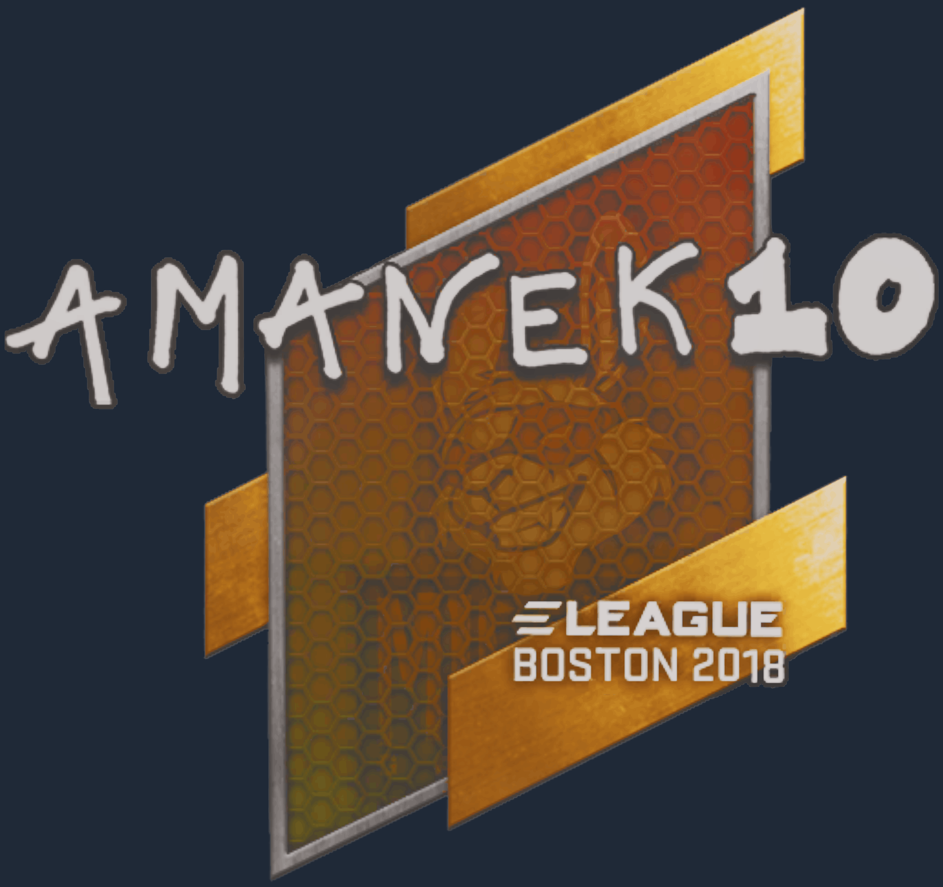 Sticker | AmaNEk | Boston 2018