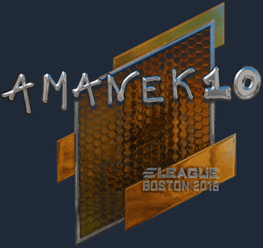 Sticker | AmaNEk (reflectante) | Boston 2018