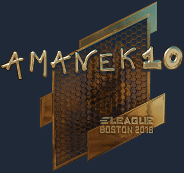 Sticker | AmaNEk (dorada) | Boston 2018