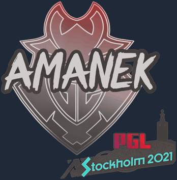 Sticker | AMANEK | Estocolmo 2021