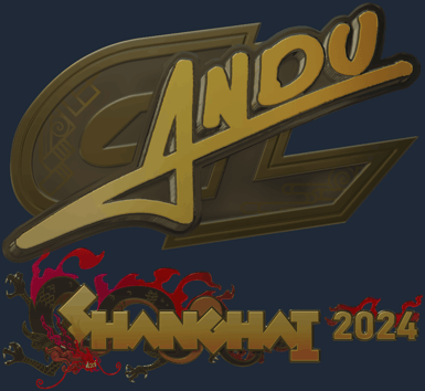 Sticker | aNdu (dorada) | Shanghái 2024