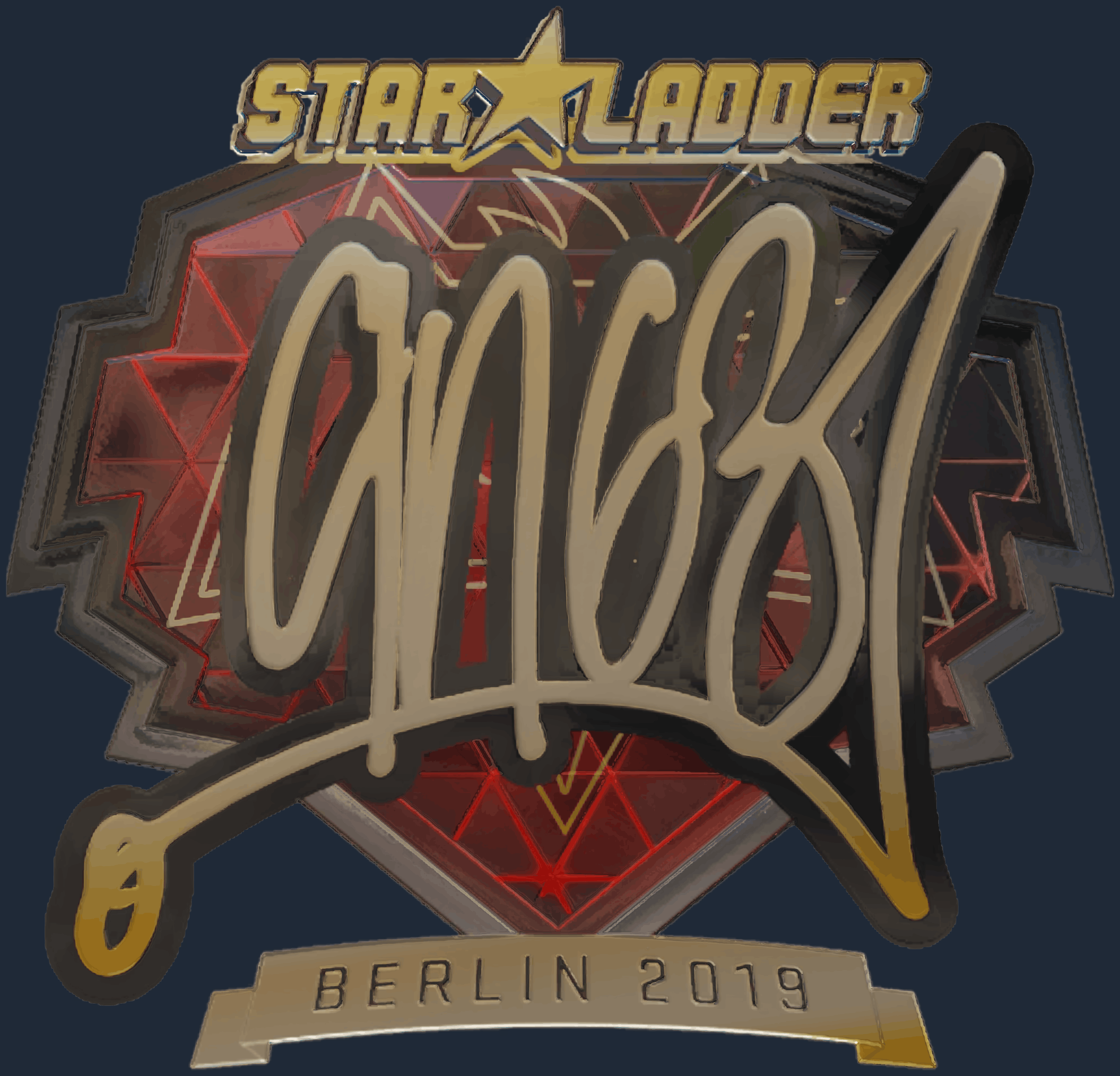 Sticker | ANGE1 (Gold) | Berlin 2019