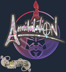 Sticker | ANNIHILATION (Glitter) | Paris 2023
