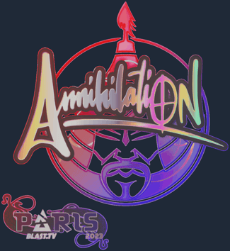 Sticker | ANNIHILATION (Holo) | Paris 2023