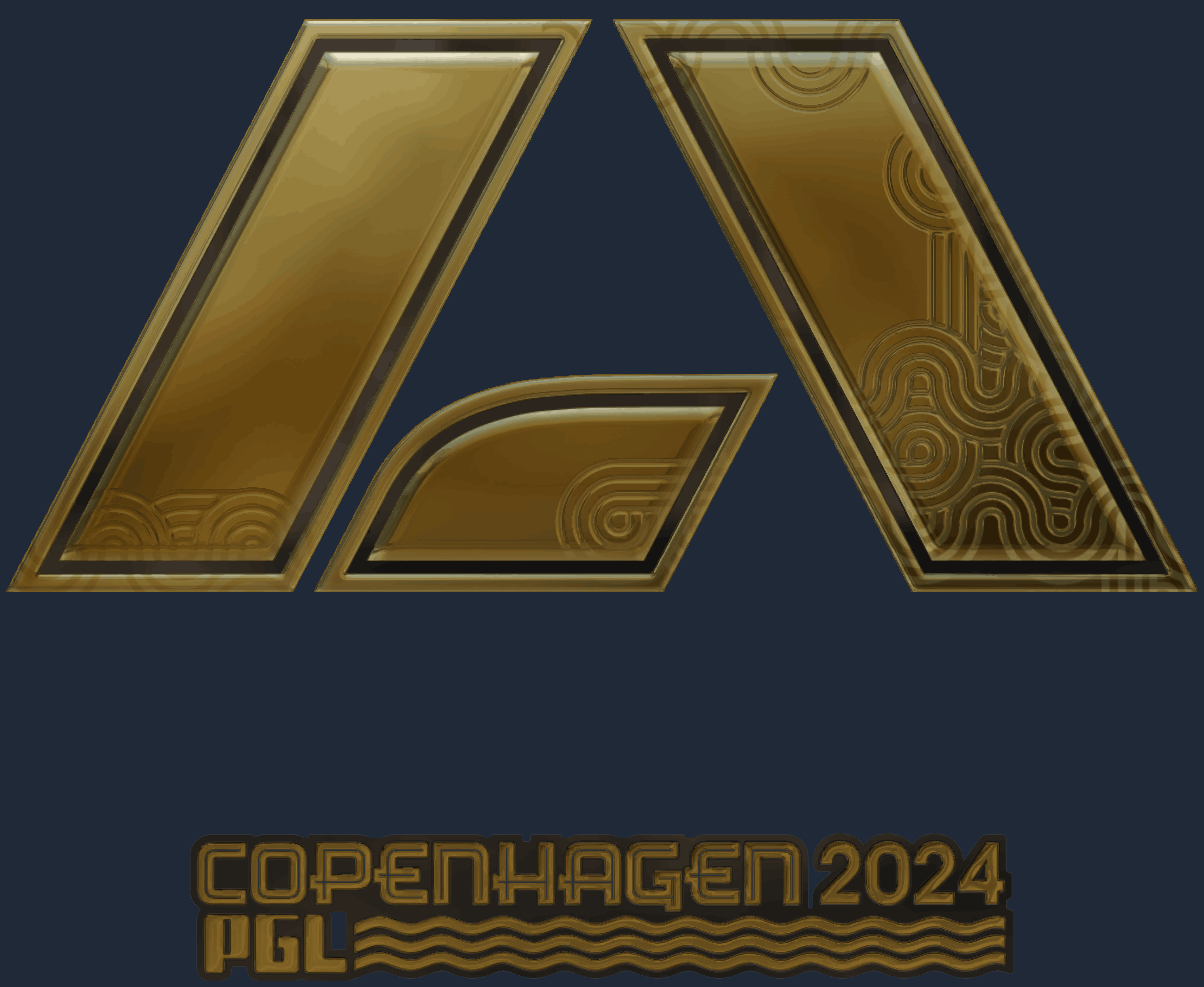 Sticker | Apeks (Gold) | Copenhagen 2024