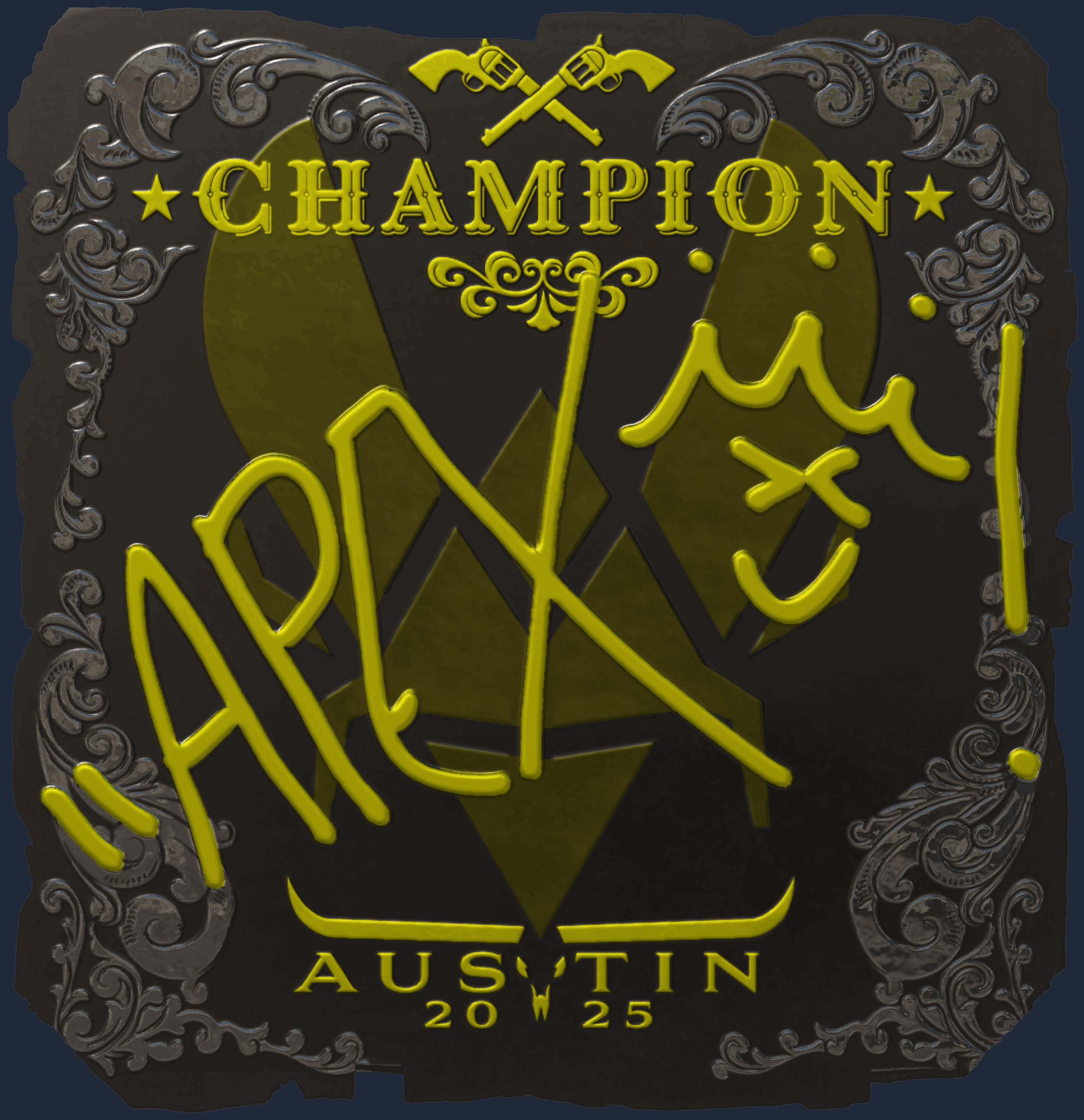 Sticker | apEX (Foil, Champion) | Austin 2025