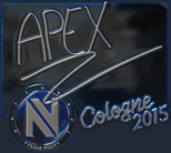 Sticker | apEX (Foil) | Cologne 2015 image