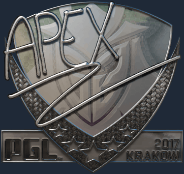 Sticker | apEX (reflectante) | Cracovia 2017