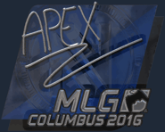 Sticker | apEX (Foil) | MLG Columbus 2016