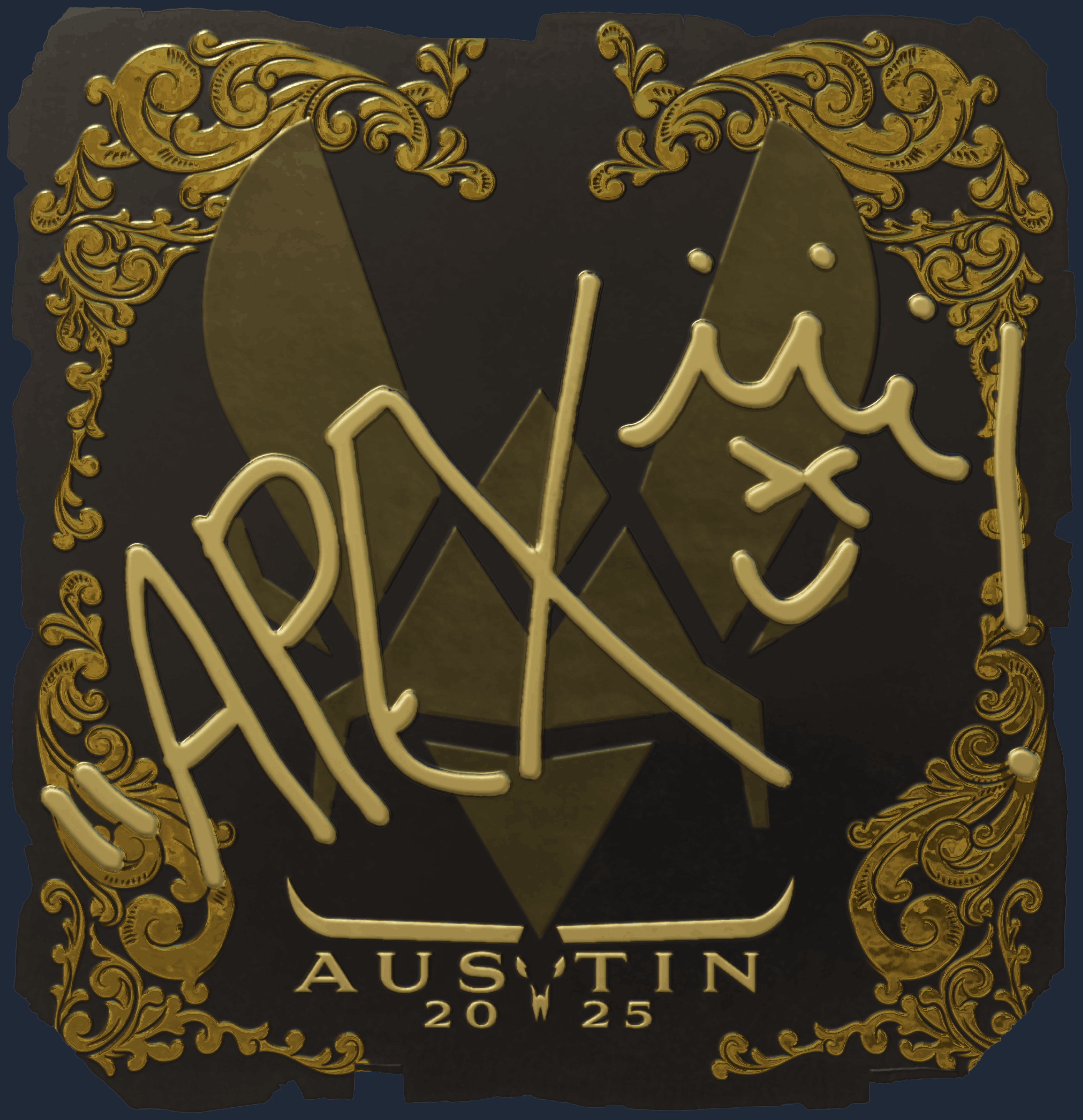 Sticker | apEX (Gold) | Austin 2025