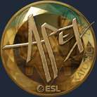 Sticker | apEX (Gold) | Katowice 2019 image