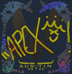 Sticker | apEX (Holo) | Austin 2025