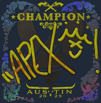 Sticker | apEX (Holo, Champion) | Austin 2025