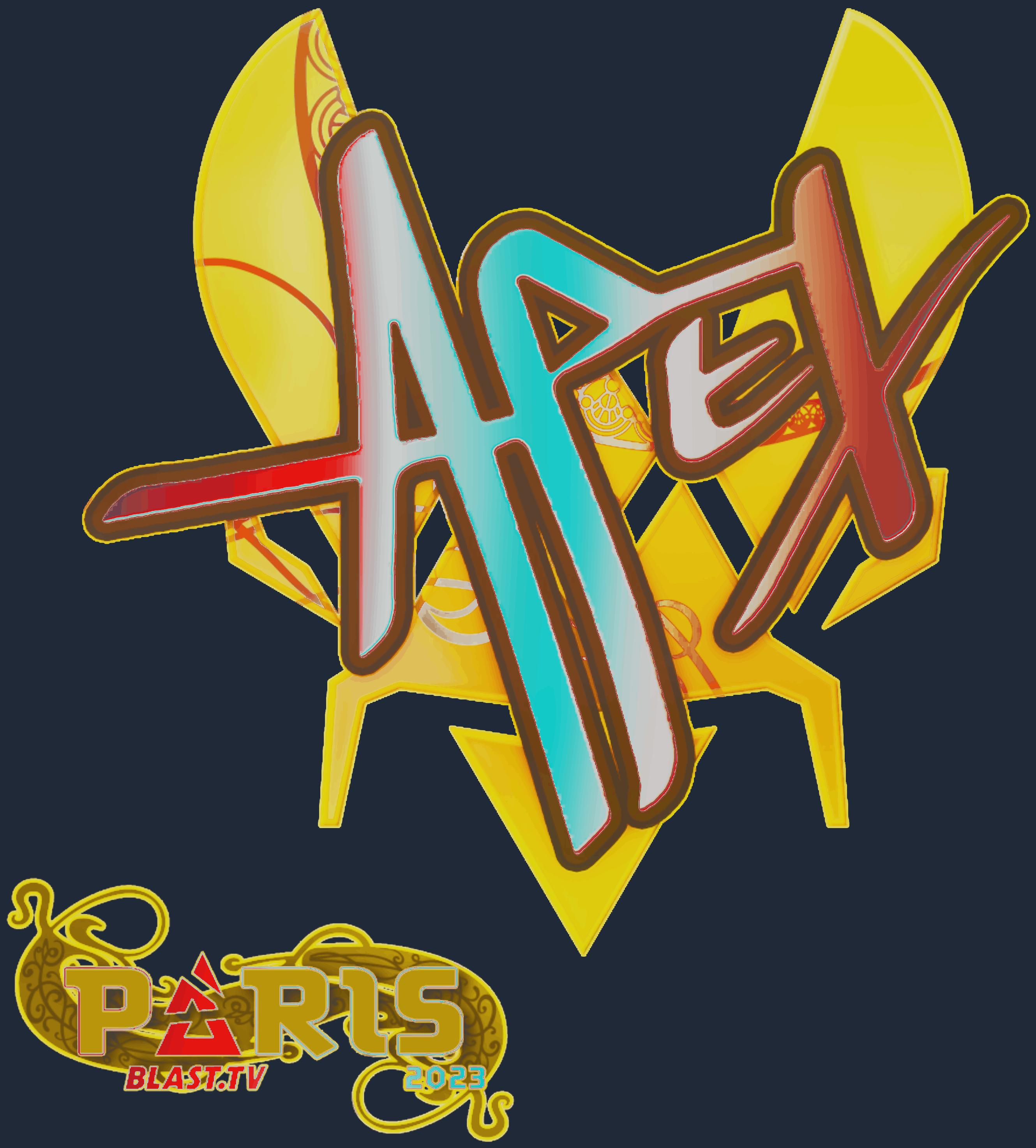 Sticker | apEX (Holo) | Paris 2023