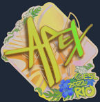 Sticker | apEX (Holo) | Rio 2022