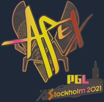 Sticker | apEX (Holo) | Stockholm 2021
