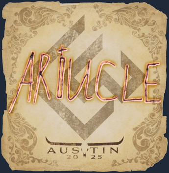 Sticker | Ariucle | 2025年奥斯汀锦标赛