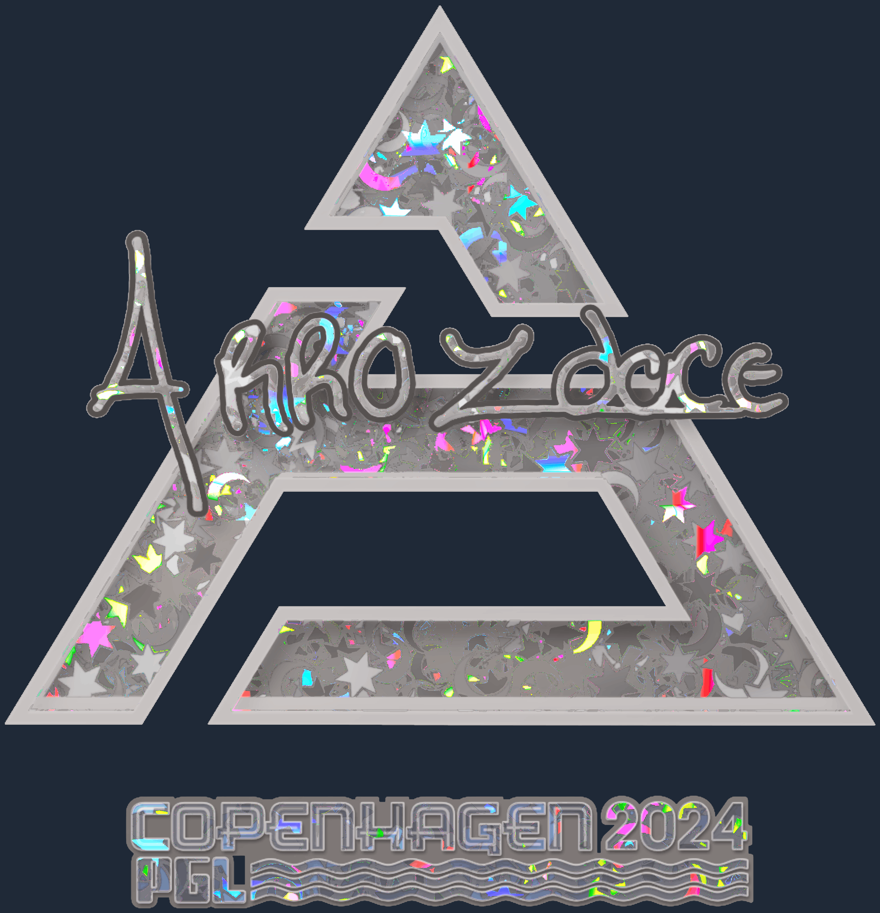 Sticker | arrozdoce (Glitter) | Copenhagen 2024