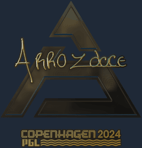 Sticker | arrozdoce (Gold) | Copenhagen 2024