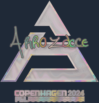 Sticker | arrozdoce (holográfica) | Copenhague 2024