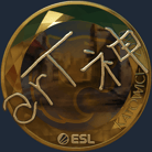 Sticker | arT (Gold) | Katowice 2019 image