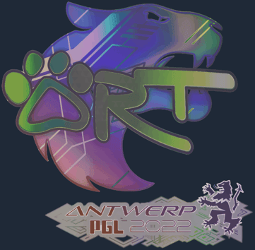 Sticker | arT (holográfica) | Amberes 2022