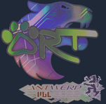 Sticker | arT (Holo) | Antwerp 2022