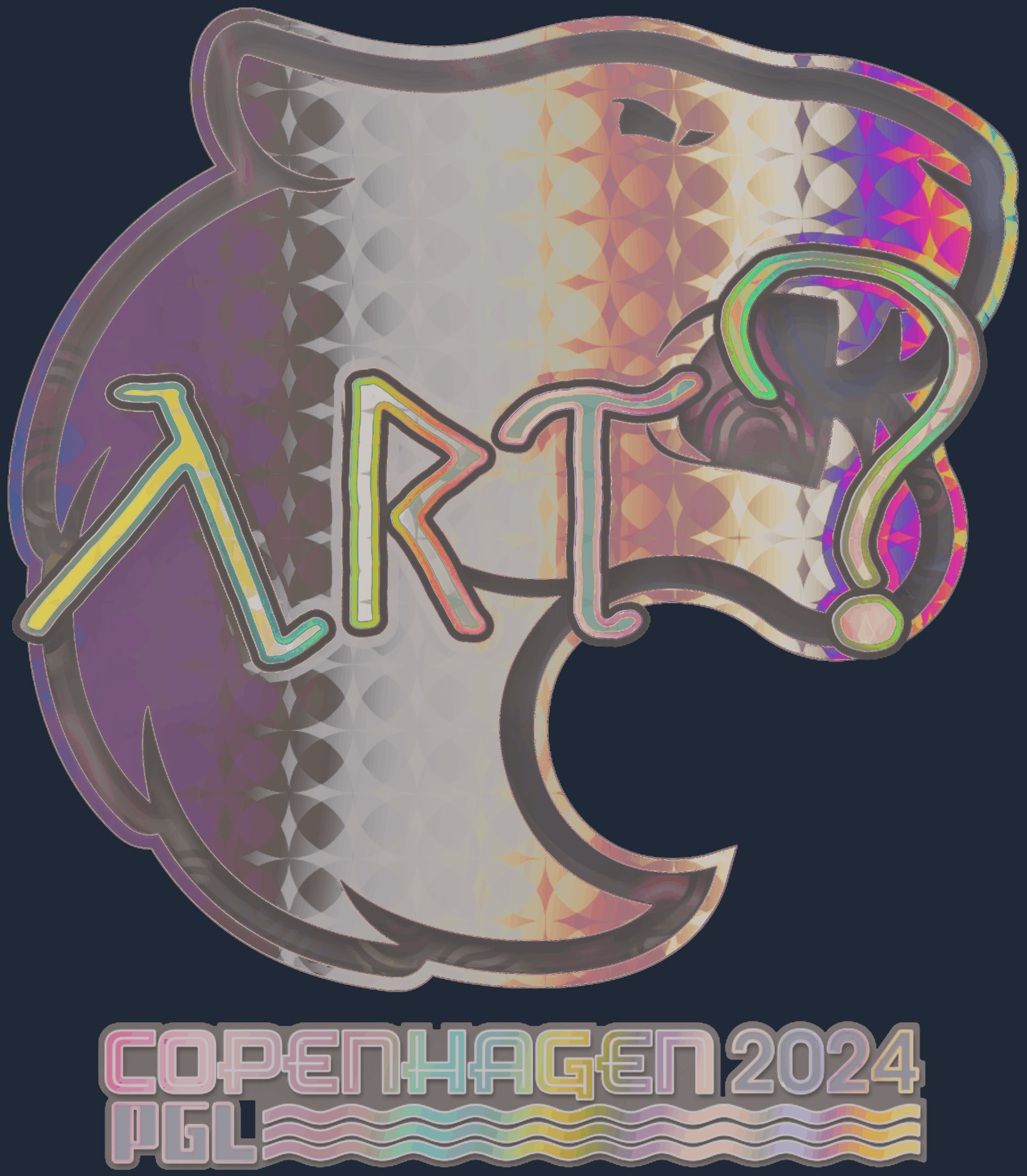Sticker | arT (Holo) | Copenhagen 2024
