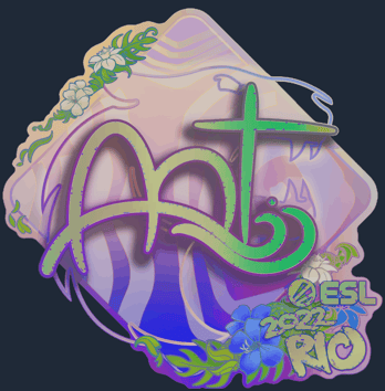 Sticker | arT (holográfica) | Río 2022