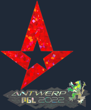 Sticker | Astralis (Glitter) | Antwerp 2022