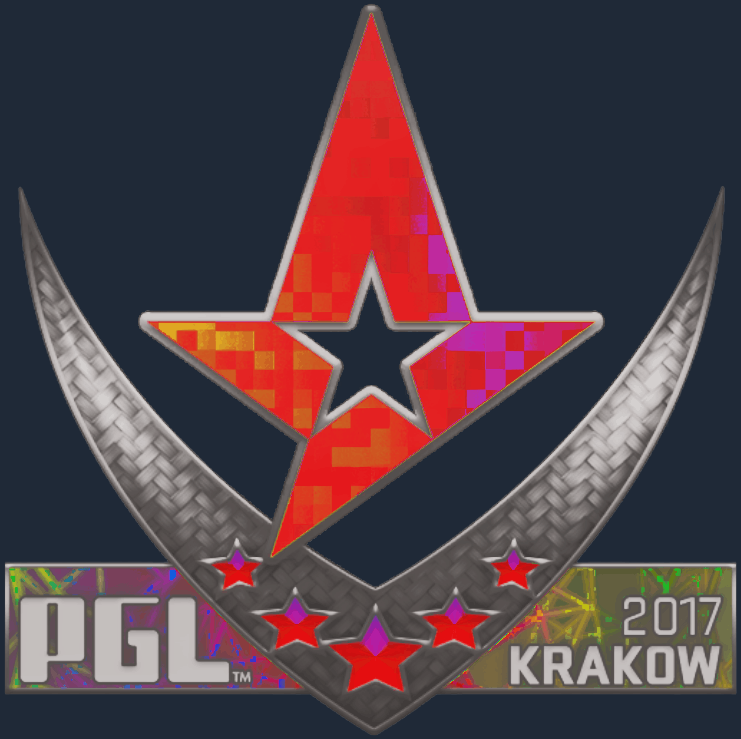 Sticker | Astralis (Holo) | Krakow 2017