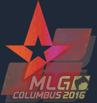 Sticker | Astralis (holográfica) | MLG Columbus 2016