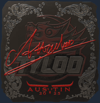 Sticker | Attacker (reflectante) | Austin 2025