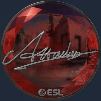 Sticker | Attacker (reflectante) | Katowice 2019