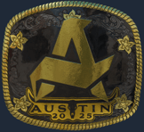 Sticker | Aurora (Gold) | Austin 2025