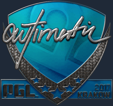 Sticker | autimatic (reflectante) | Cracovia 2017