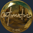 Sticker | autimatic (Gold) | Katowice 2019 image