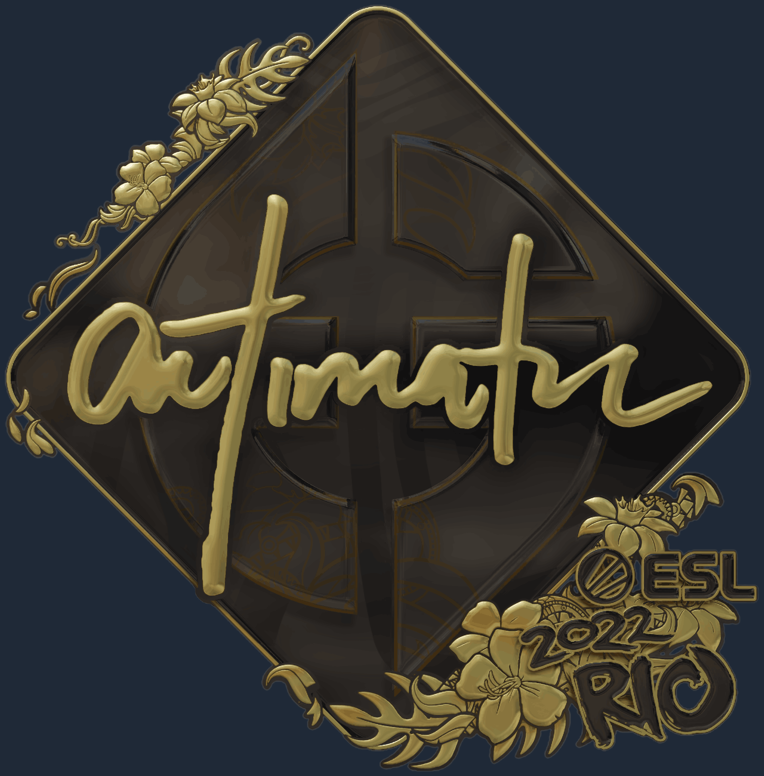 Sticker | autimatic (Gold) | Rio 2022