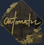 Sticker | autimatic (Gold) | Rio 2022