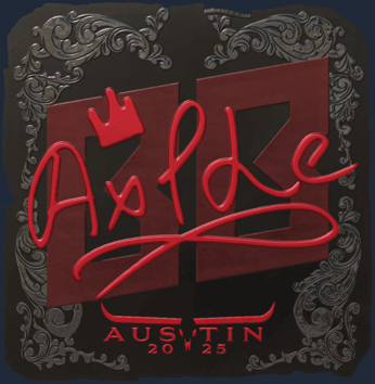 Sticker | Ax1Le (reflectante) | Austin 2025