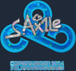 Sticker | Ax1Le (Glitter) | Copenhagen 2024
