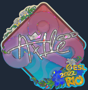 Sticker | Ax1Le (purpurina) | Río 2022