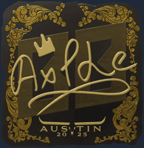 Sticker | Ax1Le (Gold) | Austin 2025