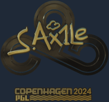 Sticker | Ax1Le (Gold) | Copenhagen 2024